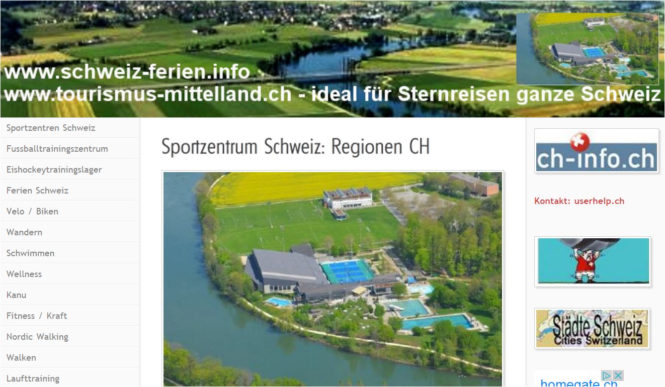 sportzentrum schweiz